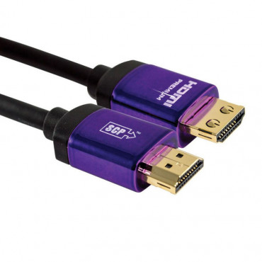 SCP Premium HDMI kaapeli 3,0m 4K60 4:4:4 | Porin Konttorikone Oy