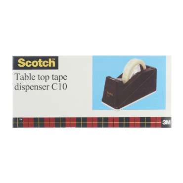 Scotch C-10 katkaisulaite 66 m:n teipeille musta | Porin Konttorikone Oy
