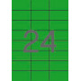 Apli tulostusetiketti 70 x 37 mm vihreä | Porin Konttorikone Oy