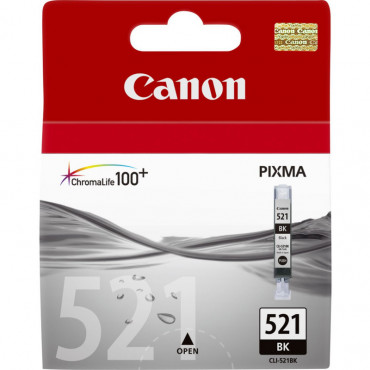 Canon CLI-521bk  mustepatruuna 9 ml musta | Porin Konttorikone Oy