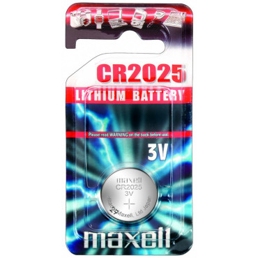 Maxell paristo CR 2025 1-pack | Porin Konttorikone Oy