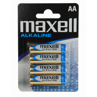 Maxell paristo LR-6 (AA) 4-pack | Porin Konttorikone Oy
