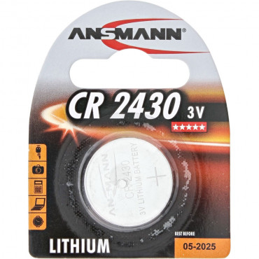 Ansmann CR2430 lithium-nappiparisto 3V | Porin Konttorikone Oy