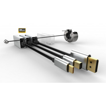 Vivolink Pro HDMI adapterirengas w/Cable 4-osainen | Porin Konttorikone Oy