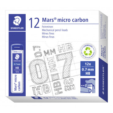 Staedtler Mars Micro irtolyijy 0,7 mm HB | Porin Konttorikone Oy