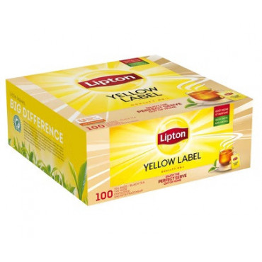 Tee Lipton Yellow Label 100ps kääreellä | Porin Konttorikone Oy