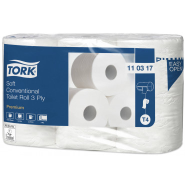 Tork WC-paperi Premium T4 valkoinen (42) | Porin Konttorikone Oy