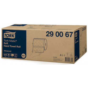 Tork Matic Soft rullakäsipyyhe H1 Advanced valkoinen | Porin Konttorikone Oy