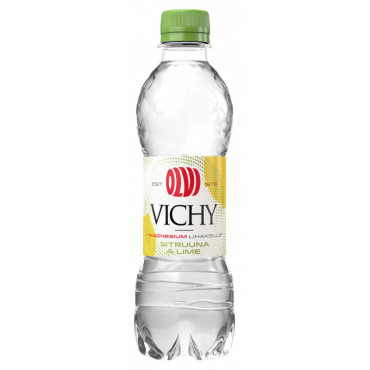 Olvi Vichy Sitruuna & Lime +Mg kivennäisvesi 0,5L KMP | Porin Konttorikone Oy