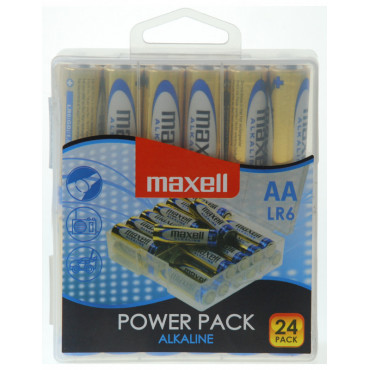 Maxell paristo LR06 (AA) 24-pack box | Porin Konttorikone Oy