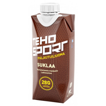 Teho Sport palautusjuoma suklaa 0,33 L | Porin Konttorikone Oy