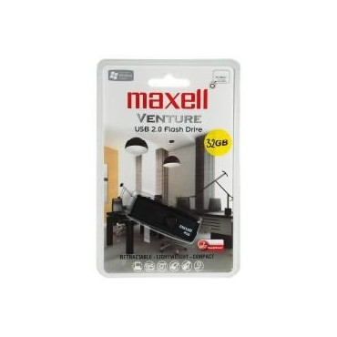 Maxell USB 32GB Venture muistitikku | Porin Konttorikone Oy