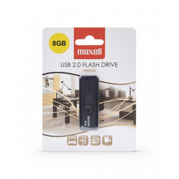 Maxell USB 8GB Venture muistitikku | Porin Konttorikone Oy