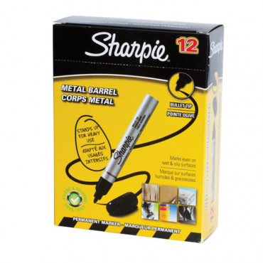 Sharpie Pro huopakynä SMALL 1 x 3 mm musta | Porin Konttorikone Oy