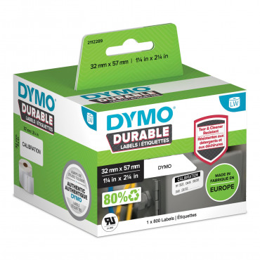 Dymo LabelWriter Durable kestotarrat 57 x 32 mm | Porin Konttorikone Oy