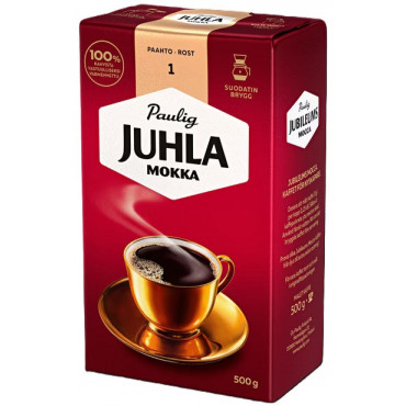 Kahvi Juhla Mokka 500 g suodatinjauhatus | Porin Konttorikone Oy