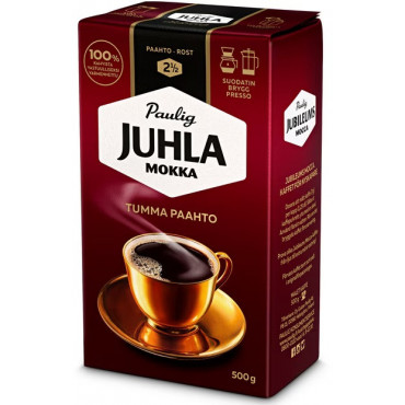 Kahvi Juhla Mokka 500 g tumma paahto | Porin Konttorikone Oy