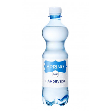 Spring Aqua Lähdevesi 0,5 L | Porin Konttorikone Oy