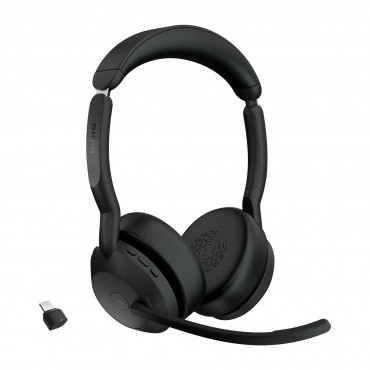 Jabra Evolve2 55 Link380c MS Stereo kuulokkeet | Porin Konttorikone Oy