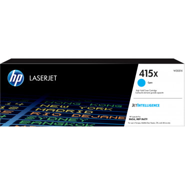 HP 415X Cyan LaserJet Toner Cartridge | Porin Konttorikone Oy