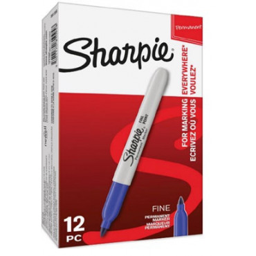 Sharpie huopakynä Fine sininen | Porin Konttorikone Oy