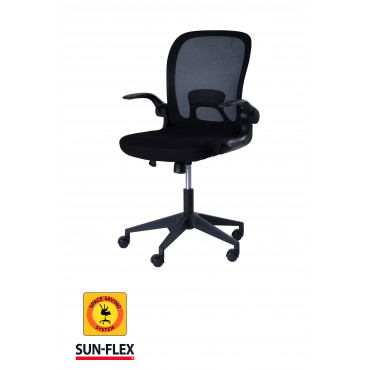 Sun-Flex Hideaway työtuoli musta | Porin Konttorikone Oy