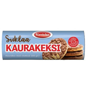 Kantolan Suklaa Kaurakeksi 200 g | Porin Konttorikone Oy