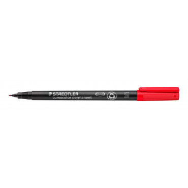 Staedtler Lumocolor S313 superfine punainen 0,4 mm | Porin Konttorikone Oy