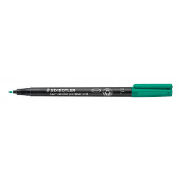 Staedtler Lumocolor F318 vihreä 0,6 mm | Porin Konttorikone Oy