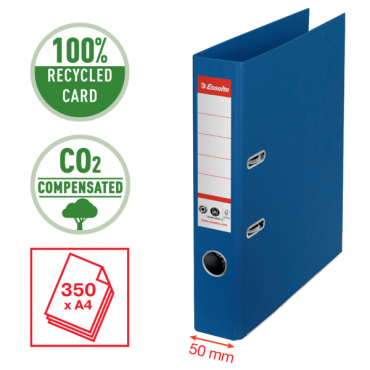 Esselte CO2 neutral mappi No.1 A4 50 mm sininen | Porin Konttorikone Oy