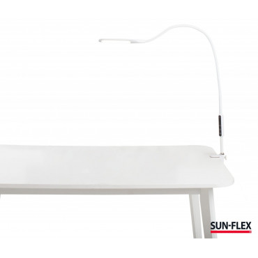 Valaisin Sun-Flex Desklite valkoinen | Porin Konttorikone Oy