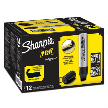 Sharpie huopakynä Magnum musta | Porin Konttorikone Oy