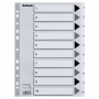 Esselte kartonkirekisteri 1-10 A4 valkoinen | Porin Konttorikone Oy