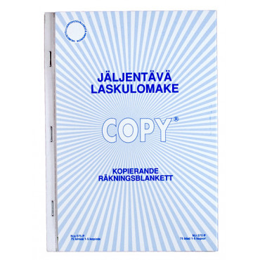 Copy laskulomake A5/100 pysty jäljentävä | Porin Konttorikone Oy