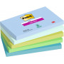 Post-it 655 Super Sticky Oasis värilajitelma 76 x 127 mm (5) | Porin Konttorikone Oy