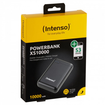 Intenso 10000 mAh XS10000 varavirtalähde musta | Porin Konttorikone Oy