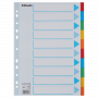 Esselte kartonkihakemisto A4 10-osaa | Porin Konttorikone Oy
