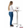 Säätöpöytä Sun-Flex Easydesk Pro valkoinen | Porin Konttorikone Oy