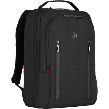 Wenger City Traveler -reppu 16″ tietokoneelle musta | Porin Konttorikone Oy