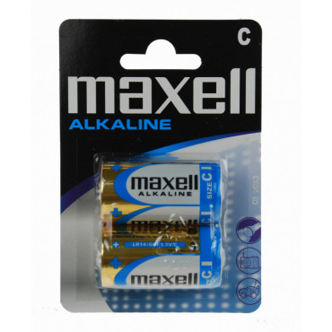 Maxell paristo LR-14 (C) 2-pack | Porin Konttorikone Oy