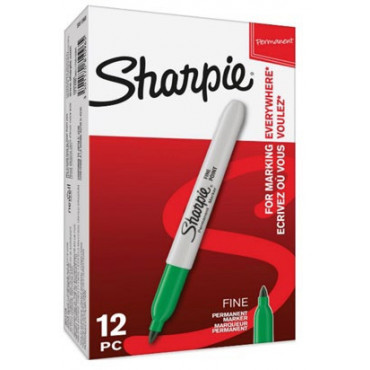 Sharpie huopakynä Fine vihreä | Porin Konttorikone Oy