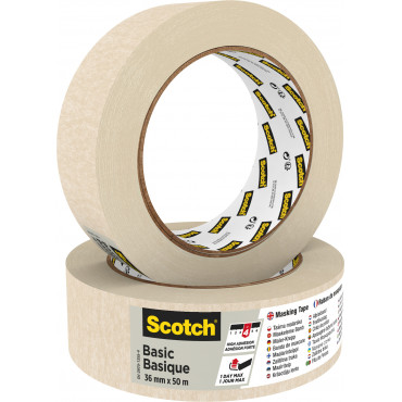 Scotch Basic maalarinteippi 36 mm x 50 m | Porin Konttorikone Oy