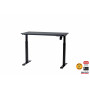 Sähköpöytä Sun-Flex Easydesk Elite musta 120 x 60 cm | Porin Konttorikone Oy