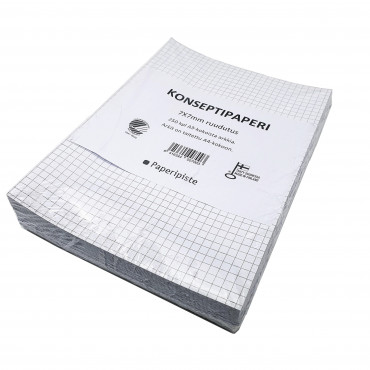 Konseptipaperi A4 7 x 7 mm | Porin Konttorikone Oy