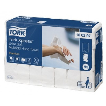 Tork Xpress Extra Soft ketjutaitettu käsipyyhe H2 | Porin Konttorikone Oy