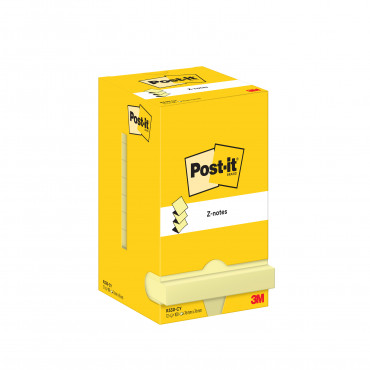 Post-it R330 Z-Note keltainen viestilappu 76 x76 mm (12) | Porin Konttorikone Oy