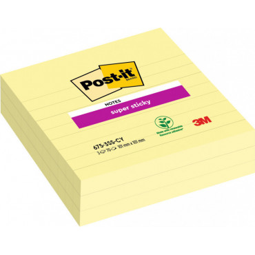 Post-it Meeting Notes 101 x 101 mm keltainen (3) | Porin Konttorikone Oy