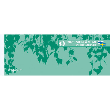 Vihreä Memo-viikkomuistio | Porin Konttorikone Oy