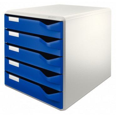 Leitz vetolaatikosto Leitz 5-osainen sininen | Porin Konttorikone Oy