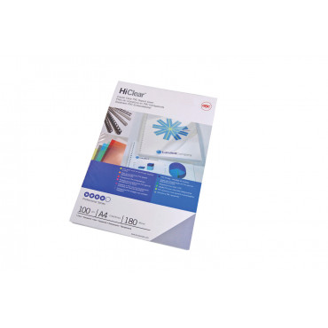 GBC PVC A4 180 mic sidontakansi kirkas (100) | Porin Konttorikone Oy